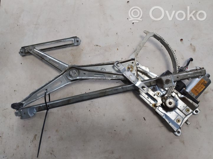 Opel Zafira A Front door window regulator with motor 90579571