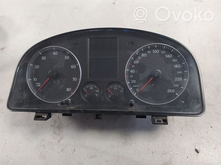 Volkswagen Touran I Compteur de vitesse tableau de bord 1T0920861