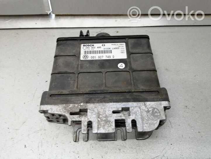 Volkswagen Polo III 6N 6N2 6NF Gearbox control unit/module 001927749D