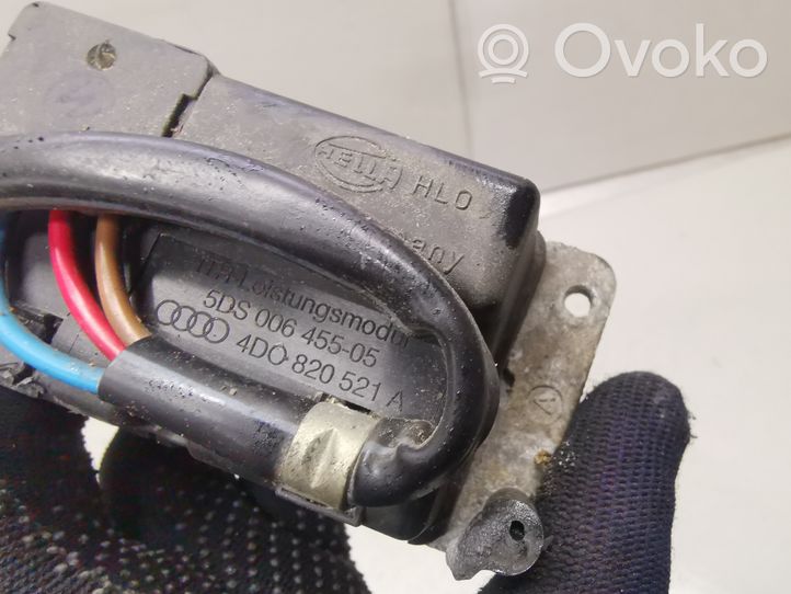 Audi A8 S8 D2 4D Pečiuko ventiliatoriaus reostatas (reustatas) 4D0820521A
