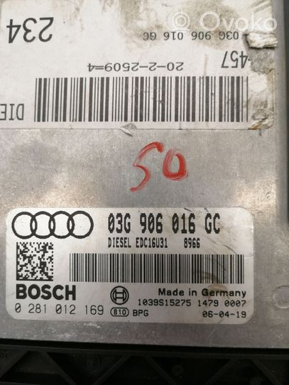 Audi A6 S6 C6 4F Calculateur moteur ECU 03G906016GC