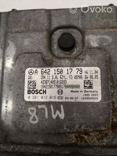 Mercedes-Benz ML W164 Sterownik / Moduł ECU A6421501779