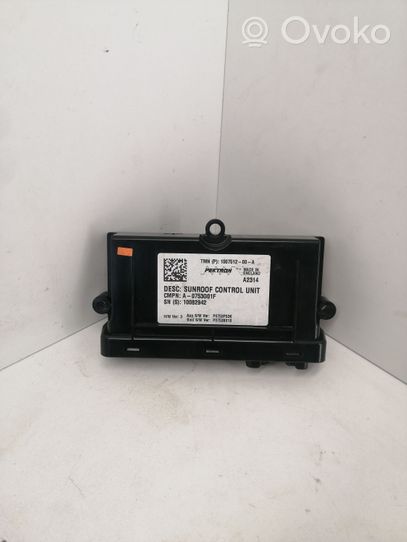 Tesla Model S Sunroof control unit/module 100751200A