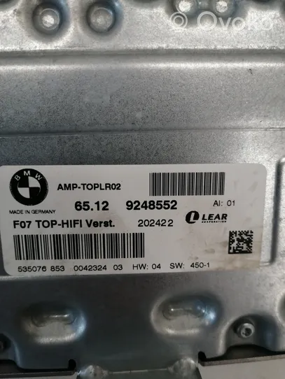 BMW 7 F01 F02 F03 F04 Amplificatore 9248552