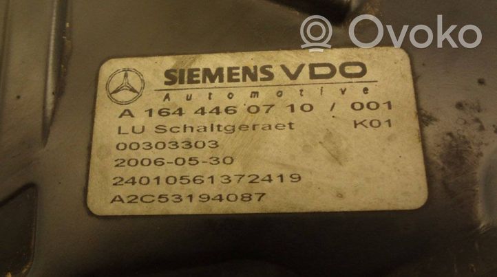 Mercedes-Benz R W251 Sterownik / Moduł skrzyni biegów A1644460710