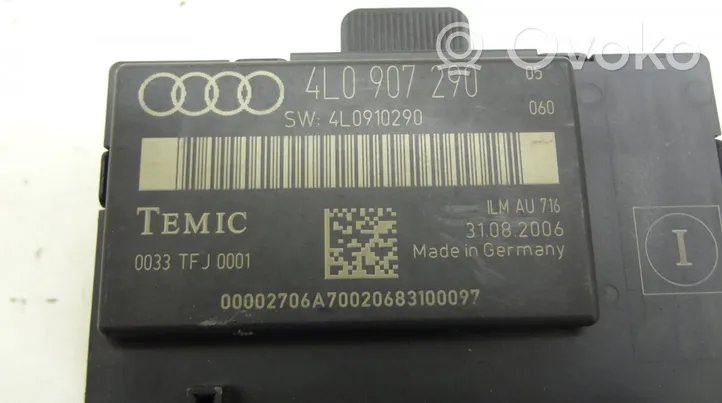 Audi Q7 4L Unité de commande / module de verrouillage centralisé porte 0033TFJ0001