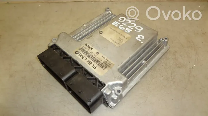 BMW 7 E65 E66 Sterownik / Moduł ECU 0281011231