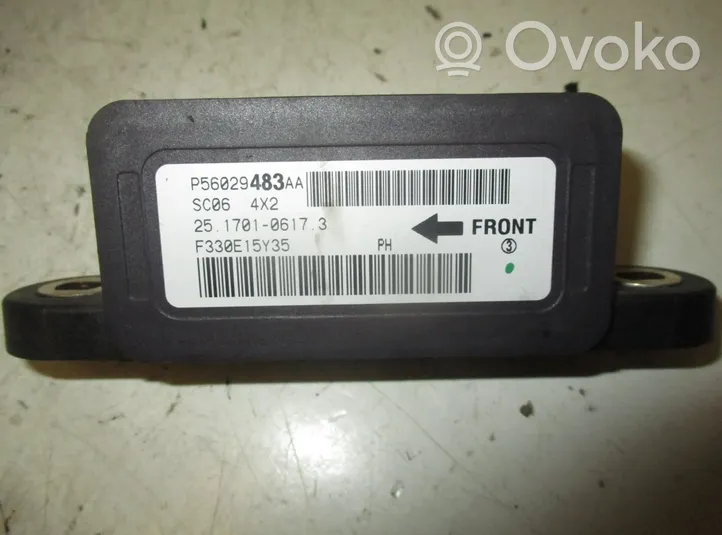 Dodge Caravan ESP acceleration yaw rate sensor 