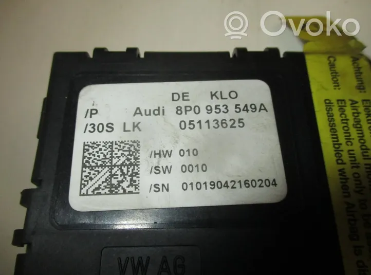 Audi A3 S3 8P Steering rack control module 