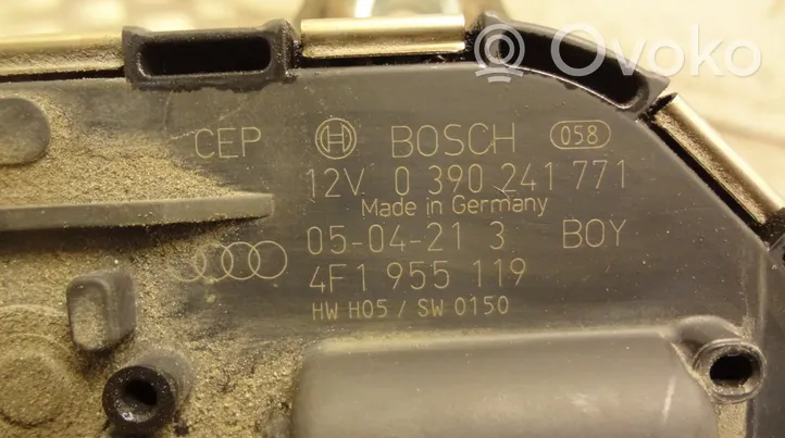 Audi A6 S6 C6 4F Valytuvų mechanizmas (trapecija) 3397020778