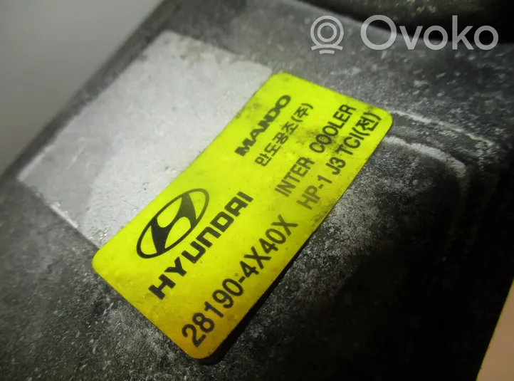 Hyundai Terracan Välijäähdyttimen jäähdytin 281904X40X