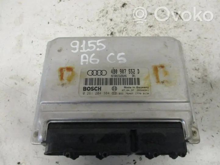 Audi A6 S6 C5 4B Sterownik / Moduł ECU 0261204384