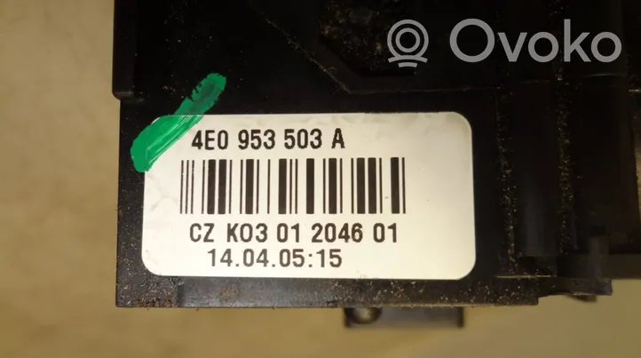 Audi A6 S6 C6 4F Wiper switch 