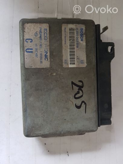 Opel Kadett E Calculateur moteur ECU 0285007018