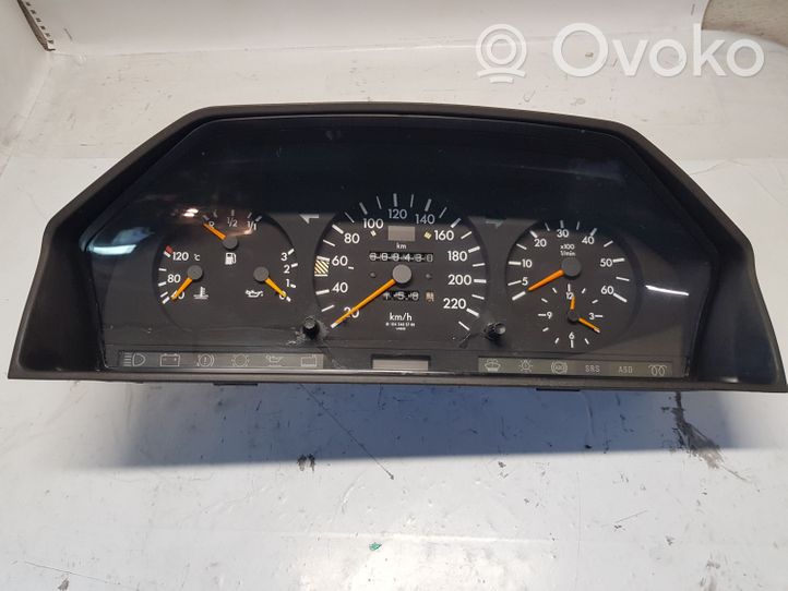 Mercedes-Benz E W124 Tachimetro (quadro strumenti) 1245439822