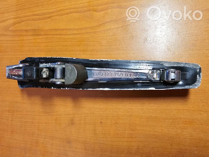 Mercedes-Benz 200 300 W123 Rear door exterior handle 1237600359