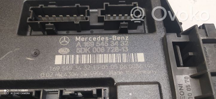 Mercedes-Benz A W169 Moduł / Sterownik komfortu 5DK00872813