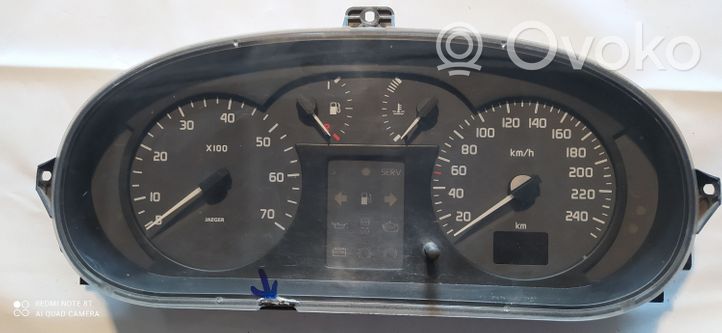 Renault Scenic I Speedometer (instrument cluster) 8200071820