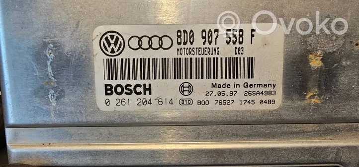 Volkswagen PASSAT B5 Sterownik / Moduł ECU 8D0907558F