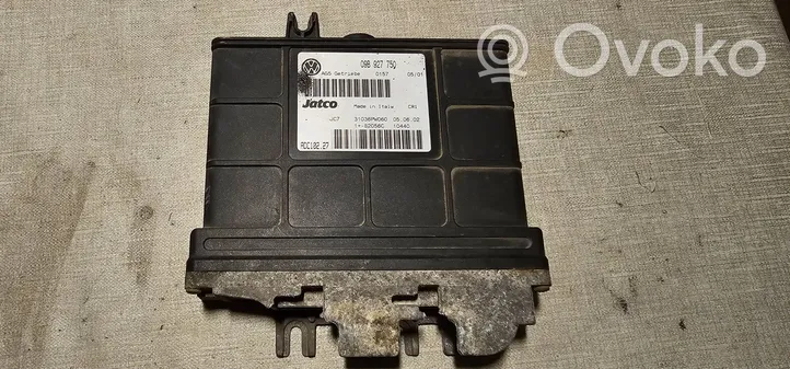 Volkswagen Sharan Module de contrôle de boîte de vitesses ECU 09B927750