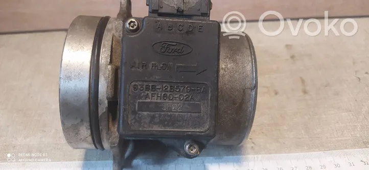 Volkswagen PASSAT B5 Mass air flow meter 93bb12b579ba