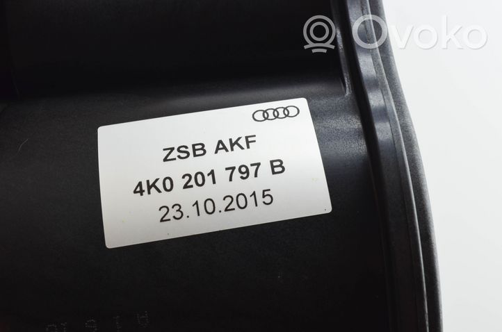Audi A7 S7 4G Aktiivihiilisuodattimen polttoainehöyrysäiliö 4K0201797B