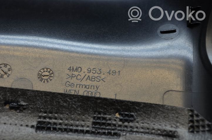 Audi Q7 4M Rivestimento del piantone del volante 4M0953516