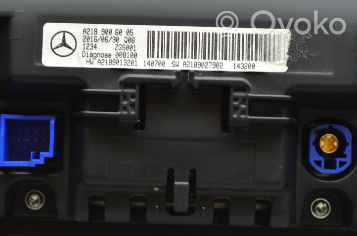 Mercedes-Benz CLS C218 X218 Monitor / wyświetlacz / ekran A2189006005