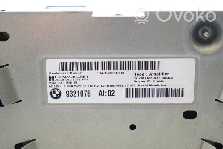 BMW X5 F15 Amplificateur de son 9321075