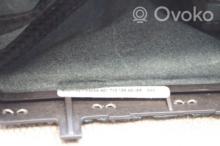 Audi A6 C7 Rivestimento in pelle/manopola della leva del cambio 4G1713139AG