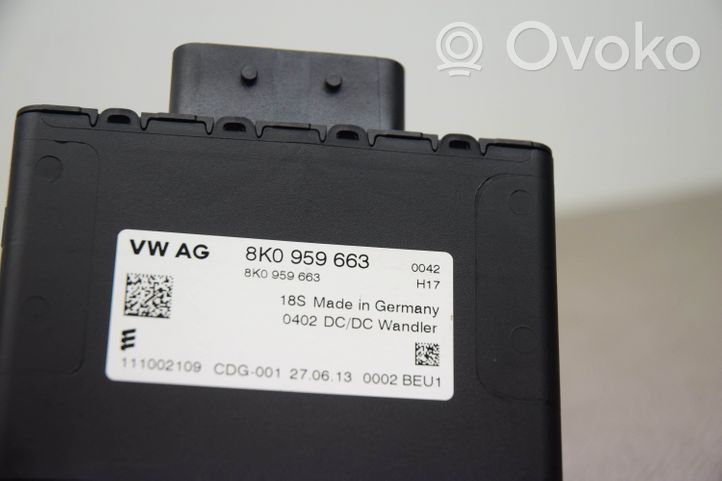 Audi A4 S4 B8 8K Current control relay 8K0959663