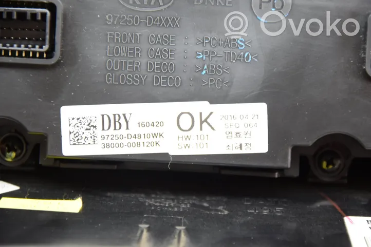 KIA Optima Interrupteur ventilateur 97250D4810