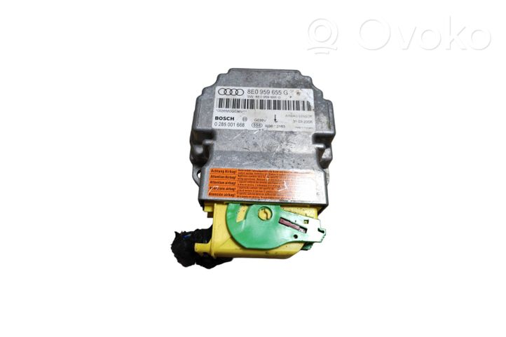 Audi A4 S4 B7 8E 8H Sterownik / Moduł Airbag 8E0959655G