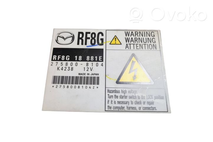 Mazda 6 Sterownik / Moduł ECU RF8G18881E