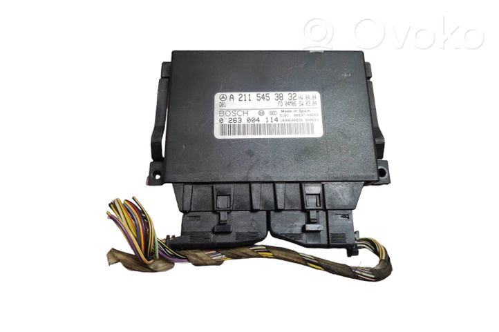 Mercedes-Benz E W211 Parking PDC control unit/module A2115453832