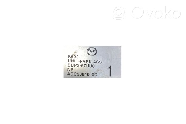 Mazda 3 II Pysäköintitutkan (PCD) ohjainlaite/moduuli ADC5004000G