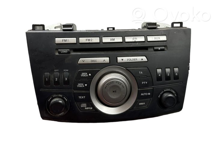 Mazda 3 II Radio/CD/DVD/GPS-pääyksikkö 14799926