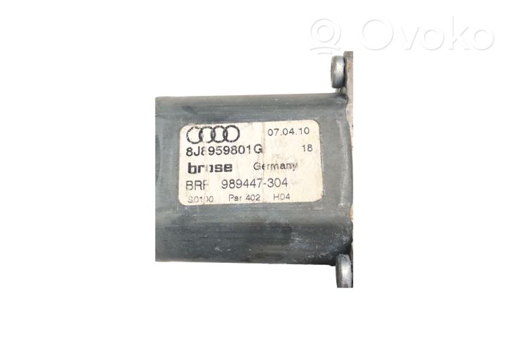 Audi TT TTS Mk2 Moteur de lève-vitre de porte avant 8J8959801G