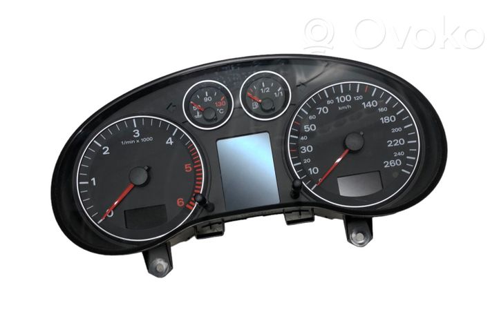 Audi A3 S3 8P Compteur de vitesse tableau de bord 8P0920931F