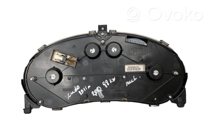 Fiat Scudo Compteur de vitesse tableau de bord 555001310104