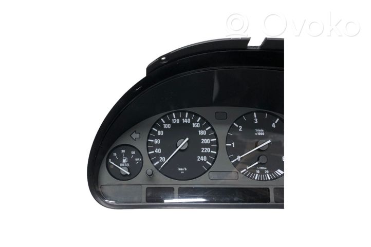 BMW 5 E39 Compteur de vitesse tableau de bord 62116906998