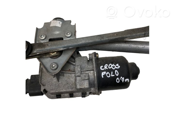 Volkswagen Polo IV 9N3 Moteur d'essuie-glace arrière 6Q1955113A