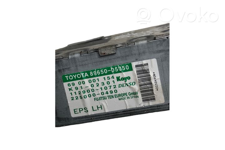 Toyota Avensis T250 Vairo stiprintuvo valdymo blokas 8965005050