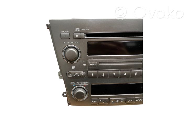 Subaru Legacy Unità principale autoradio/CD/DVD/GPS 86201AG430