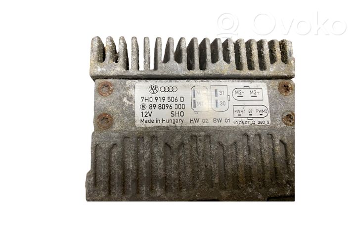 Volkswagen Transporter - Caravelle T5 Relais de ventilateur de liquide de refroidissement 7H0919506D