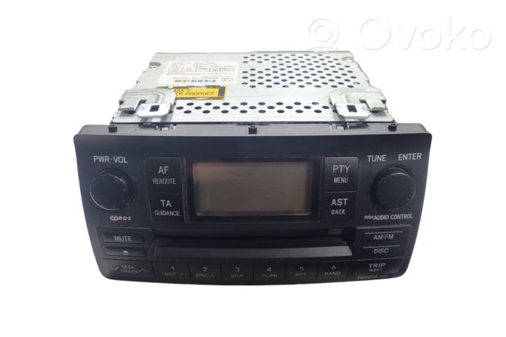 Toyota Corolla E120 E130 Radio/CD/DVD/GPS-pääyksikkö 8612002380