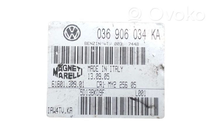 Volkswagen Polo IV 9N3 Moottorin ohjainlaite/moduuli 036906034KA