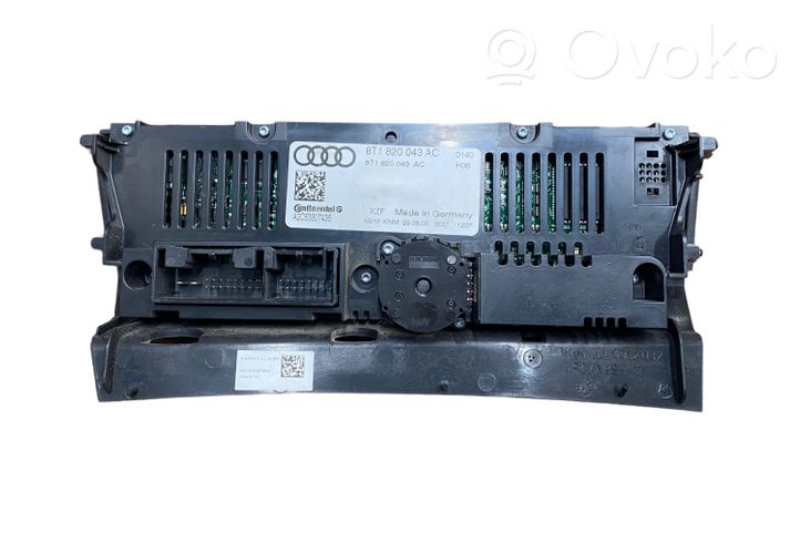 Audi Q5 SQ5 Climate control unit 8T1820043AC