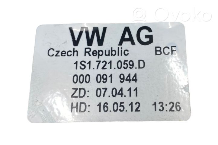 Volkswagen Up Kytkinpoljin 1S1721059D