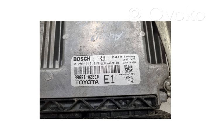 Toyota Corolla E140 E150 Moottorin ohjainlaite/moduuli 0281013413